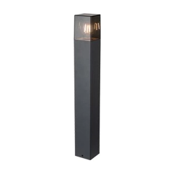 Lampa LED ogrodowa E27 DEN stojąca 80cm kwadrat