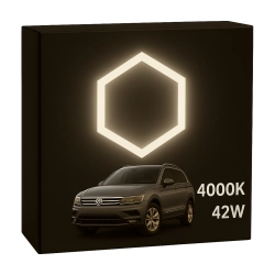 Zestaw lampa LED HEXAGON 1 – plaster miodu 4000K 42W 4620 lm biały modułowy