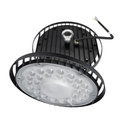 Oprawa LED High Bay UFO 105W 4000K 70° IP65 czarna