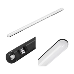 Oprawa hermetyczna LED 120cm 36W 4000K IP65 GIN czarna