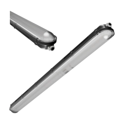 Lampa hermetyczna LED 120cm 40W 4000K IP66 czarna LIMEA GIGANT PRO