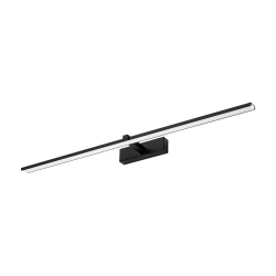 Lampa nad lustro 18W LED 90 cm czarna 4200K IP44 łazienkowa