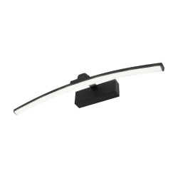 Lampa nad lustro TERRA 12W 50cm Czarna 4000K