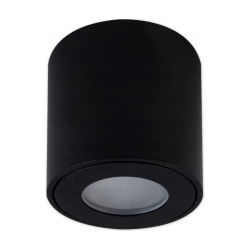 Oprawa punktowa SPOT GU10  IP54  80x84  czarna