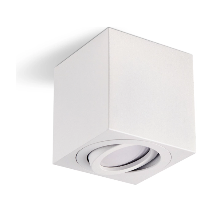 spot-gu10-led-bialy-kwadrat