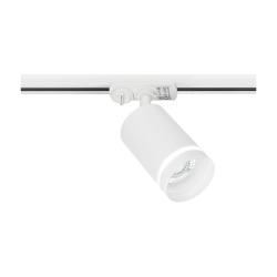Reflektor szynowy GU10 1F PIVOT RING biały