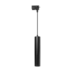 Reflektor szynowy na żarówkę GU10 TUBA 30cm zwis czarny 1F