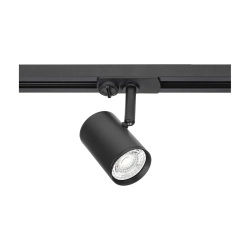 Reflektor szynowy LED 1-fazowy czarny z adapterem slim PIV Mini
