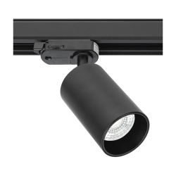Reflektor szynowy GU10 3-fazowy czarny PIVOT