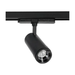 Lampa szynowa LED 20W CCT zoom 10-60° 3-fazowa czarna