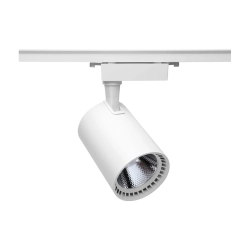 Lampa szynowa LED 30W 6500K 1-fazowa biała
