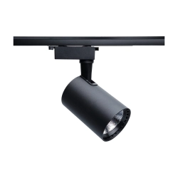 Lampa szynowa LED 20W 4000K 1-fazowa czarna