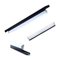 Lampa szynowa liniowa LED 40W 4000K 90 cm 1-fazowa czarna EMM