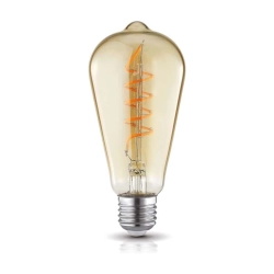 Żarówka FILAMENT ŁEZKA 4W E27 (retro, Edison)