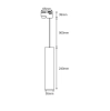 lampa-szynowa-wiszaca-tuba-24-cm-gu10-1-fazowa-wymiary