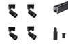 zestaw-czarny-3-reflektory-szyna-1m-trzyfazowy-elementy