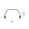 uchwyt-sufitowy-rysunek-techniczny-wymiary-227-mm