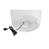 Donica-LED-38x40-230v-ip44-okragla-podlaczenie
