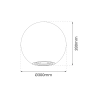 Garden-ball-30cm-E27-wymiary