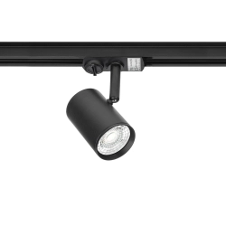 Reflektor szynowy GU10 mini 1-fazowy czarny PIVOT