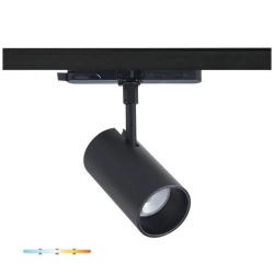 Lampa szynowa LED 35W CCT 36° 3-fazowa czarna