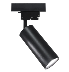 Reflektor szynowy na żarówkę GU10 klosz 14,5cm czarny